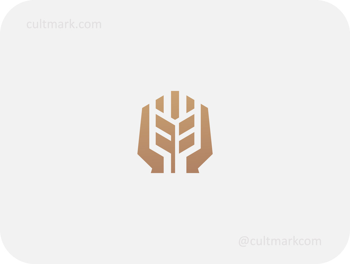 Wheat ear hands logo