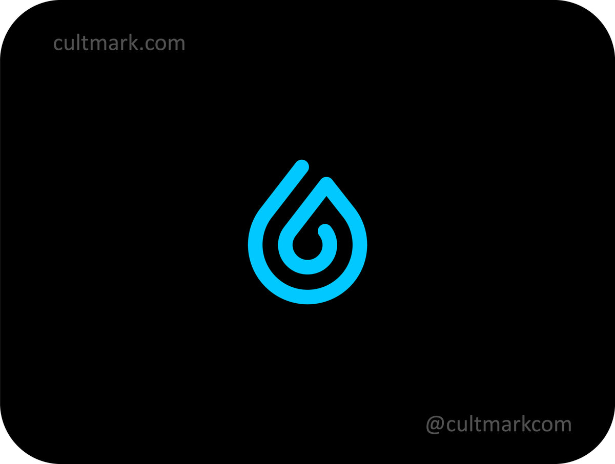 Water drop logo